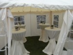 statafels in tent